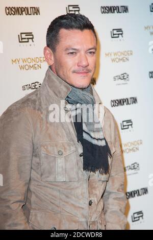 Luke Evans bei My Wonder Women Paris Filmpremiere am 9. April 2018 in Paris, Frankreich. Foto von Nasser Berzane/ABACAPRESS.COM Stockfoto