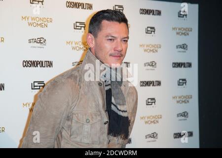 Luke Evans bei My Wonder Women Paris Filmpremiere am 9. April 2018 in Paris, Frankreich. Foto von Nasser Berzane/ABACAPRESS.COM Stockfoto