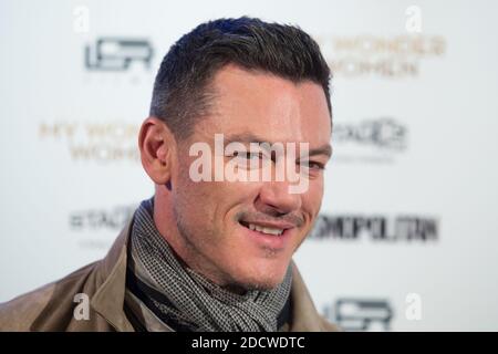 Luke Evans bei My Wonder Women Paris Filmpremiere am 9. April 2018 in Paris, Frankreich. Foto von Nasser Berzane/ABACAPRESS.COM Stockfoto