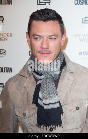 Luke Evans bei My Wonder Women Paris Filmpremiere am 9. April 2018 in Paris, Frankreich. Foto von Nasser Berzane/ABACAPRESS.COM Stockfoto