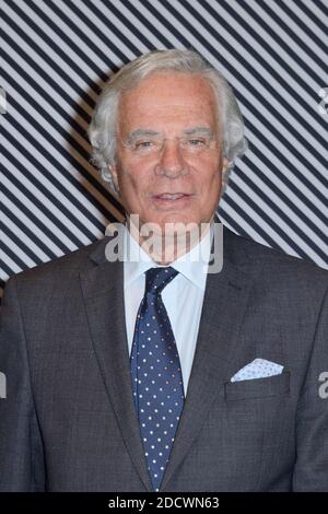 Jean-Gabriel Mitterrand assiste au Diner de Gala des Amis du Centre Pompidou 2018 a Beauboug a Paris, Frankreich, le 10 Avril 2018. Foto von Aurore Marechal/ABACAPRESS.COM Stockfoto