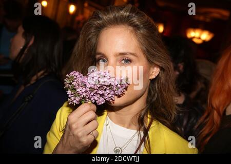 Odile d'Oultremont beim 11. Prix de La Closerie des Lilas Literary Awards, der am 11. April 2018 in der La Closerie des Lilas in Paris, Frankreich, verliehen wurde. Foto von Jerome Domine/ABACAPRESS.COM Stockfoto