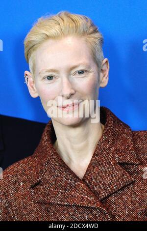 Tilda Swinton bei der Isle of Dogs Photocall während der 68. Internationalen Filmfestspiele Berlin (Berlinale) am 15. Februar 2018 in Berlin. Foto von Aurore Marechal/ABACAPRESS.COM Stockfoto