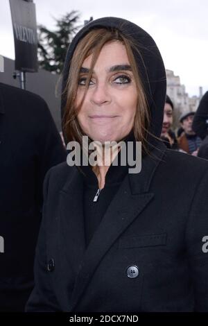 Carine Roitfeld nimmt an der Valentino Show im Rahmen der Paris Fashion Week Womenswear Herbst/Winter 2018/2019 in Paris, Frankreich am 04. März 2018 Teil. Foto von Aurore Marechal/ABACAPRESS.COM Stockfoto