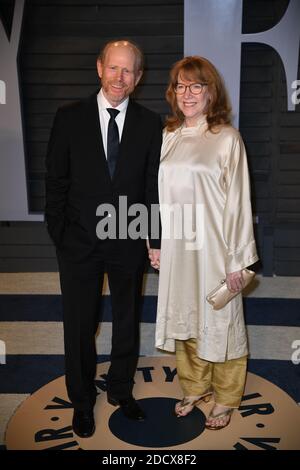 Ron Howard und Cheryl Howard nahmen an der Vanity Fair Oscar Party 2018 Teil, die von Radhika Jones im Wallis Annenberg Center for the Performing Arts am 4. März 2018 in Beverly Hills, Los angeles, CA, USA veranstaltet wurde. Foto von DN Photography/ABACAPRESS.COM Stockfoto