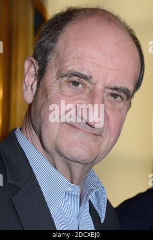 Pierre Lescure assiste a la reception en l'honneur des Films francais selectionnes au 71e Festival de Cannes au ministere de la Culture a Paris, France le 18 Avril 2018. Foto von Aurore Marechal/ABACAPRESS.COM Stockfoto