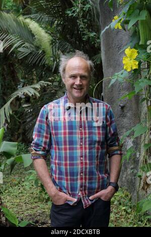 GROSSBRITANNIEN / Cornwall / Eden Project /Sir Tim Smit, Executive Vice Chairman und Co - Gründer des Eden Project . Stockfoto