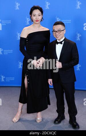 Bai Baihe und Raman Hui beim Monster Hunt 2 Photocall während der 68. Internationalen Filmfestspiele Berlin (Berlinale) am 18. Februar 2018 in Berlin. Foto von Aurore Marechal/ABACAPRESS.COM Stockfoto