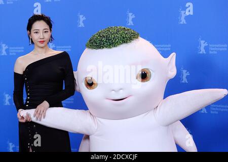 Bai Baihe und Buba Monster beim Monster Hunt 2 Photocall während der 68. Internationalen Filmfestspiele Berlin (Berlinale) am 18. Februar 2018 in Berlin. Foto von Aurore Marechal/ABACAPRESS.COM Stockfoto