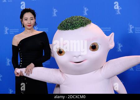 Bai Baihe und Buba Monster beim Monster Hunt 2 Photocall während der 68. Internationalen Filmfestspiele Berlin (Berlinale) am 18. Februar 2018 in Berlin. Foto von Aurore Marechal/ABACAPRESS.COM Stockfoto