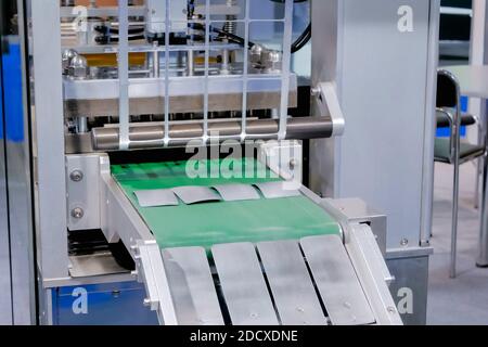 Tablet pharmazeutische Blisterverpackungen Maschine Stockfoto