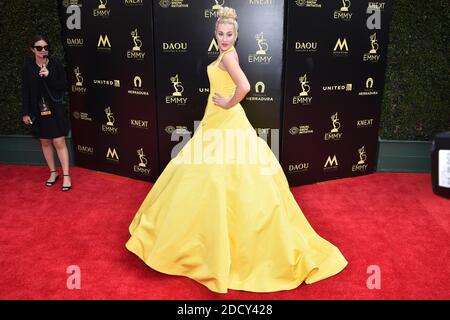 Kellie Pickler nimmt am 29. April 2018 in Pasadena, CA, USA, an den 45. Jährlichen Daytime Emmy Awards im Pasadena Civic Auditorium Teil. Foto von Lionel Hahn/ABACAPRESS.COM Stockfoto