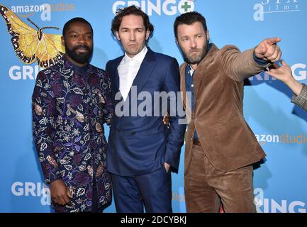 David Oyelowo, Joel Edgarton, Nash Edgerton besuchen die Weltpremiere von 'Gringo' von Amazon Studios und STX Films im Regal LA Live Stadium 14 am 6. März 2018 in Los Angeles, CA, USA. Foto von Lionel Hahn/ABACAPRESS.COM Stockfoto