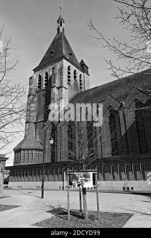 Kirche von Saint Joan von Arche in Gien, Frankreich Stockfoto