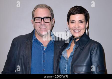 Cristina Cordula und ihr Mann Frederic Cassin beim NTM Konzert in der AccorHotels Arena in Paris, Frankreich am 10. März 2018. Foto von Aurore Marechal/ABACAPRESS.COM Stockfoto