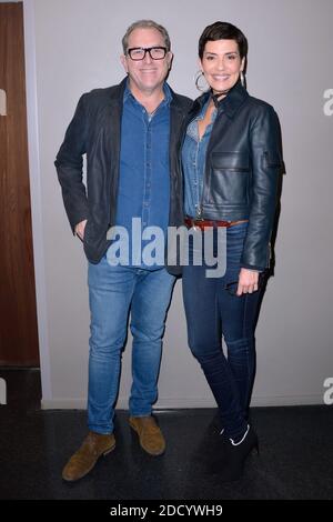Cristina Cordula und ihr Mann Frederic Cassin beim NTM Konzert in der AccorHotels Arena in Paris, Frankreich am 10. März 2018. Foto von Aurore Marechal/ABACAPRESS.COM Stockfoto