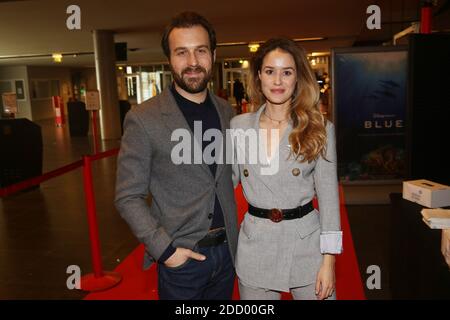 Antoine Gouy et Alice David lors du Cocktail du 13e Mobile Film Festival au MK2 Bibliotheque a Paris, France le 13 Mars 2018. Foto von Jerome Domine/ABACAPRESS.COM Stockfoto