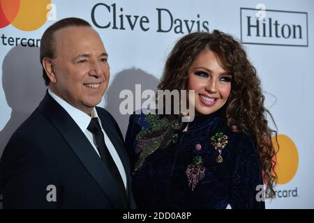 Thalia nimmt an der Clive Davis and Recording Academy Pre-GRAMMY Gala und GRAMMY Salute to Industry Icons zu Ehren von Jay-Z am 27. Januar 2018 in New York City, NY, USA Teil. Foto von Lionel Hahn/ABACAPRESS.COM Stockfoto