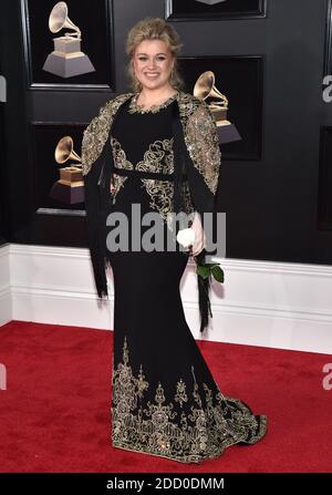 Kelly Clarkson nimmt am 28. Januar 2018 an den 60. Jährlichen GRAMMY Awards im Madison Square Garden in New York City, NY, USA Teil. Foto von Lionel Hahn/ABACAPRESS.COM Stockfoto