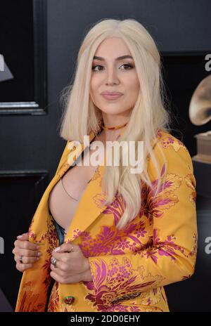 AVA Max nimmt am 28. Januar 2018 an den 60. Jährlichen GRAMMY Awards im Madison Square Garden in New York City, NY, USA Teil. Foto von Lionel Hahn/ABACAPRESS.COM Stockfoto