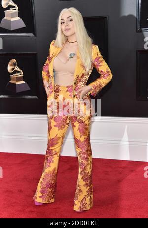 AVA Max nimmt am 28. Januar 2018 an den 60. Jährlichen GRAMMY Awards im Madison Square Garden in New York City Teil. Foto von Lionel Hahn/ABACAPRESS.COM Stockfoto