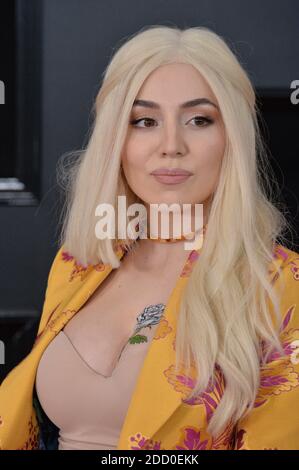 AVA Max nimmt am 28. Januar 2018 an den 60. Jährlichen GRAMMY Awards im Madison Square Garden in New York City, NY, USA Teil. Foto von Lionel Hahn/ABACAPRESS.COM Stockfoto