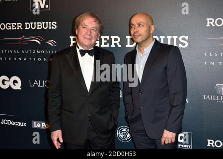 Jean-Michel Wilmotte, Eric Juvor Teilnahme am Internationalen Automobil-Festival im Hotel des Invalides in Paris, Frankreich, am 30 2017. Januar. Foto von Alban Wyters/ABACAPRESS.COM Stockfoto