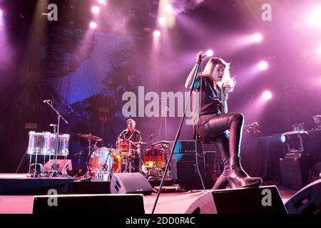 Datei Foto des Kills in Konzert auf Montreux Jazz Festival in Montreux, Schweiz am 10. Juli 2017. Foto von Loona/ABACAPRESS.COM Stockfoto