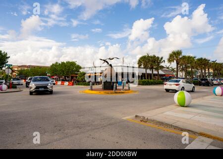 FORT LAUDERDALE, FL, USA - 22. NOVEMBER 2020: Szene in Lauderdale am Meer Stockfoto