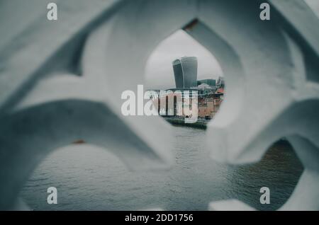 Walkie Talkie aka 20 Fenchurch Street Stockfoto