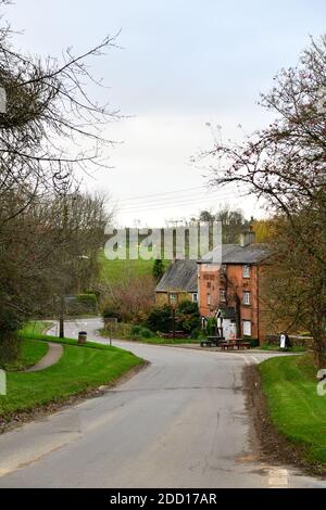 Pear Tree Inn Hook Norton Oxfordshire Stockfoto