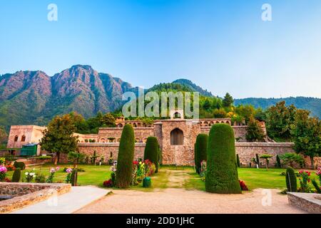 Pari Mahal oder Palast der Feen ist ein terrassenförmiger Garten in Srinagar Stadt, Jammu und Kaschmir Zustand von Indien Stockfoto