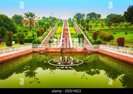 Bagh-e-Bahu oder Bagh e Bahu Garten ist ein öffentlicher Garten in der Nähe Bahu Fort in Jammu Stadt, Nordindien Stockfoto