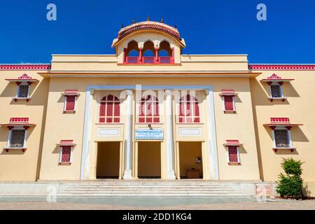 Maharaja Sawai Bhawani Singh Gallery Museum im City Palace in Jaipur Stadt in Rajasthan Bundesstaat Indien Stockfoto