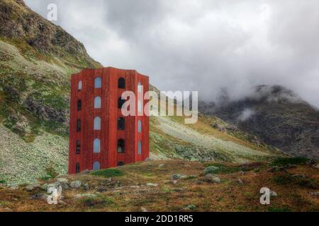 Julier Pass, Oberengadin, Graubünden, Schweiz, Europa Stockfoto