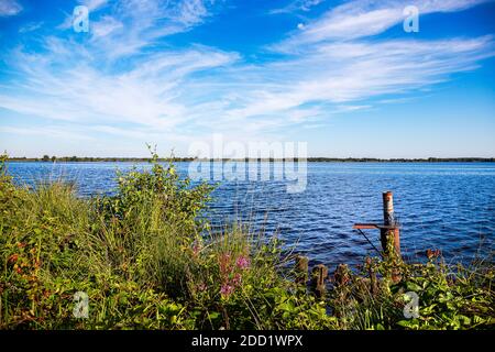 Die Region Ewiger Meer in der Nähe der Stadt Aurich in Ostfrisien. Stockfoto