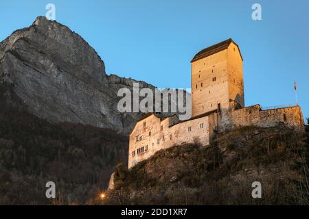 Sargans, St. Gallen, Schweiz, Europa Stockfoto