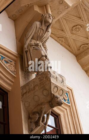 Deutschland,Torgau, Schloss Hartenfels, Schlosskapelle, gewidmet von martin Luther, 1544, Stockfoto