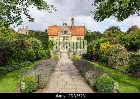 15. Jahrhundert Le Manoir aux Quat'Saisons, Church Road, Great Milton, Oxfordshire, England, Vereinigtes Königreich Stockfoto