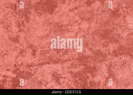 Koralle rosa wenig Kontrast Beton strukturierten Hintergrund Stockfoto
