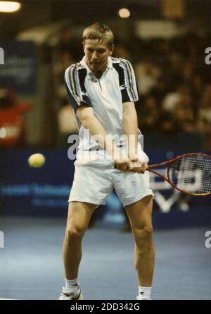 Russischer Tennisspieler Jewgeni Kafelnikov, 2000er Stockfoto