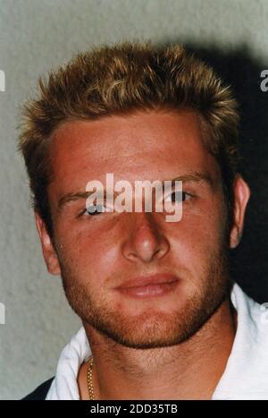 Der italienische Tennisspieler Florian Allgauer, 1999 Stockfoto