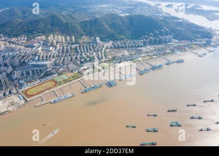 Die ostchinesische Meeresflotte Stockfoto