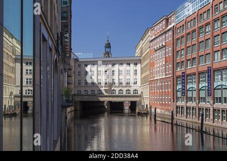 Geographie / Reisen, Deutschland, Hamburg, Hamburg, auf der Bleichenflotte in der Altstadt, Speicherstadt, Additional-Rights-Clearance-Info-Not-available Stockfoto