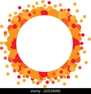 Vektor Zeichen abstrakte Sonne Stock Vektor