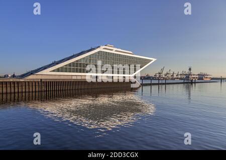 Geographie / Reisen, Deutschland, Hamburg, Hamburg Altona-Altstadt, Moderne Architektur, Hamburger Hafen, Additional-Rights-Clearance-Info-not-available Stockfoto