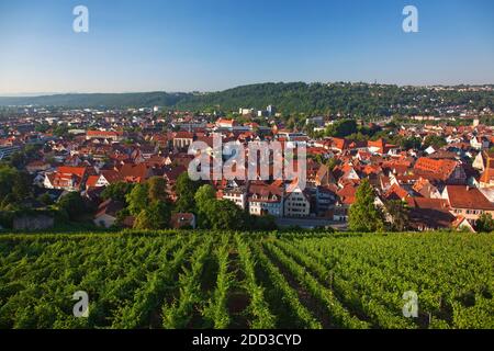 Geographie / Reisen, Deutschland, Baden-Württemberg, Esslingen am Neckar, Süddeutschland, Neckarbeck, Additional-Rights-Clearance-Info-not-available Stockfoto