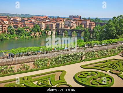 Tarn River, Albi, Oczitanien, Frankreich Stockfoto