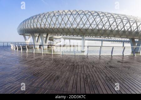 Suzhou Osten taihu See Lesung Stockfoto