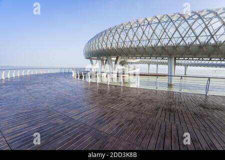 Suzhou Osten taihu See Lesung Stockfoto